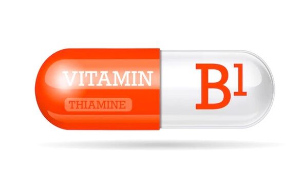 Oculax sadrži vitamin B1 (tiamin)